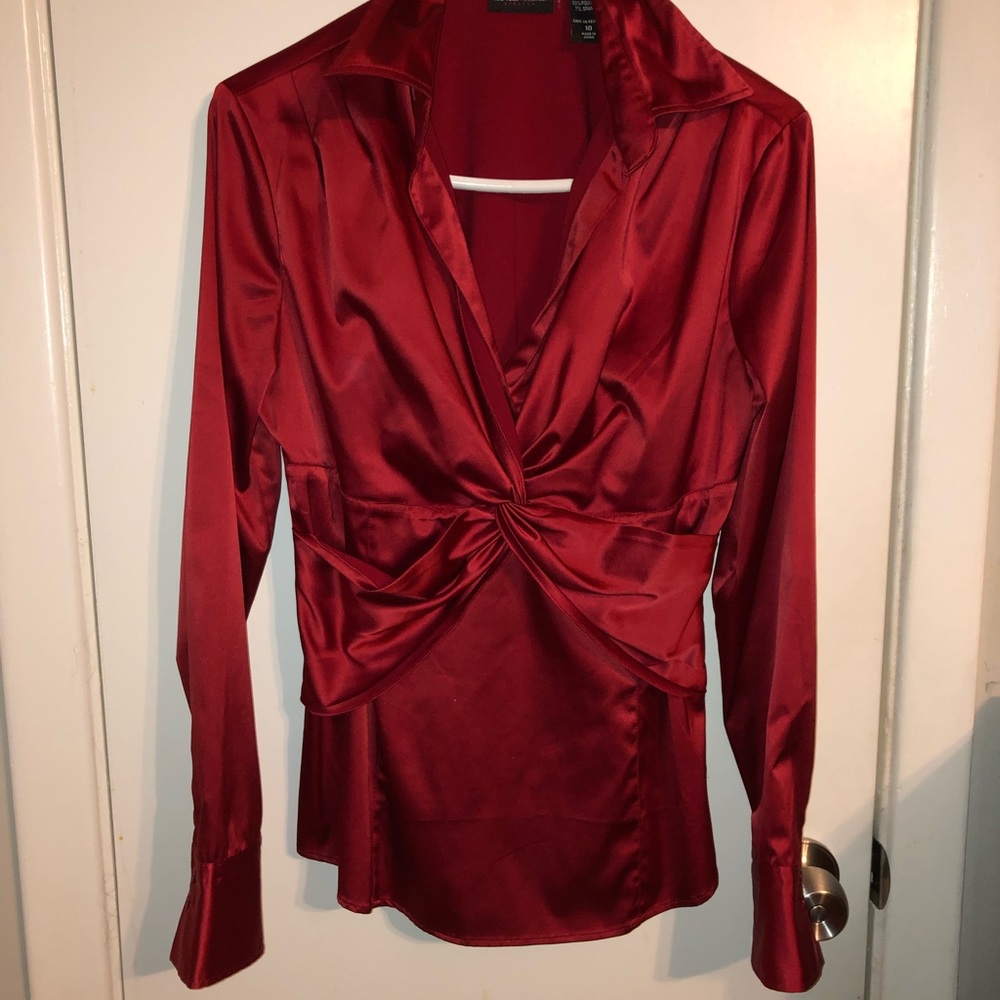 Women’s red blouse
